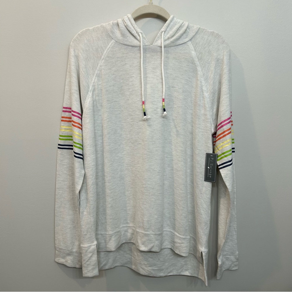 PJ Salvage Multicolor Stripe Hoodie